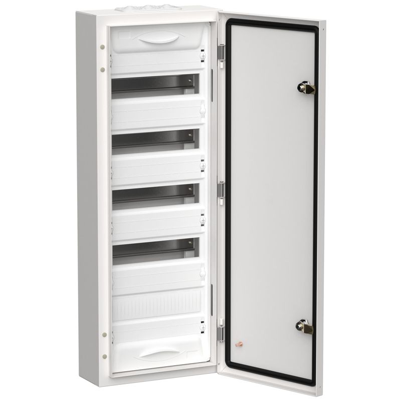 TITAN 5 Корпус металлический ЩРн-60 (1х60) 835х310х140мм IP54 белый (одна дверь) IEK