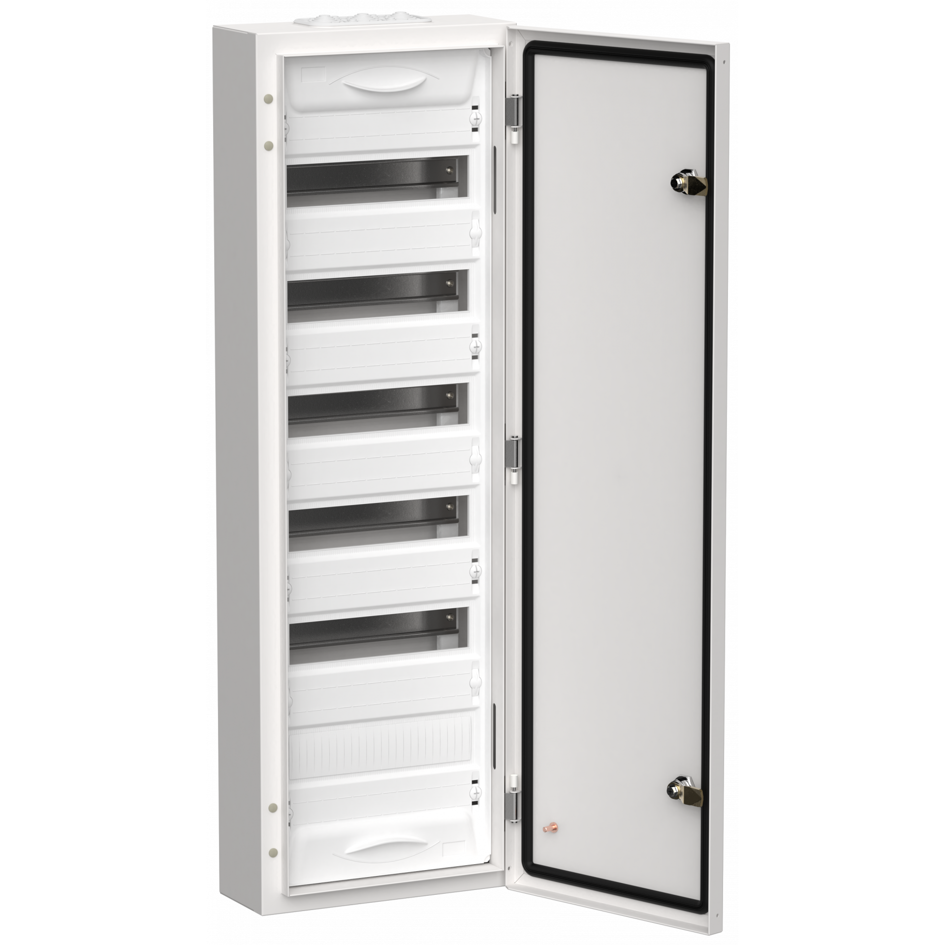 TITAN 5 Корпус металлический ЩРн-72 (1х72) 960х310х140мм IP54 белый (одна дверь) IEK