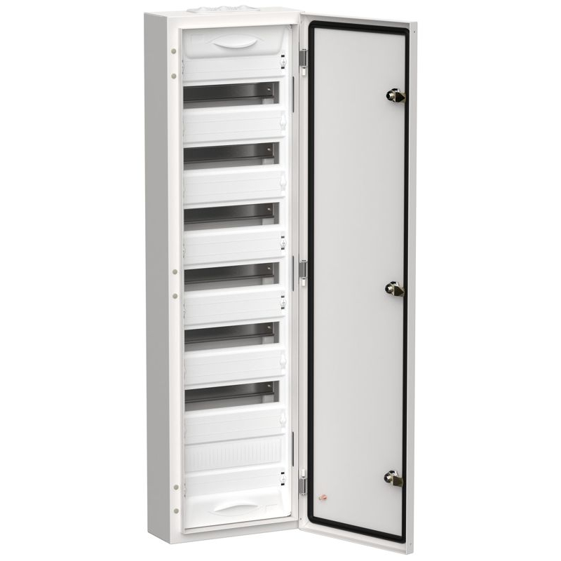 TITAN 5 Корпус металлический ЩРн-84 (1х84) 1085х310х140мм IP54 белый (одна дверь) IEK