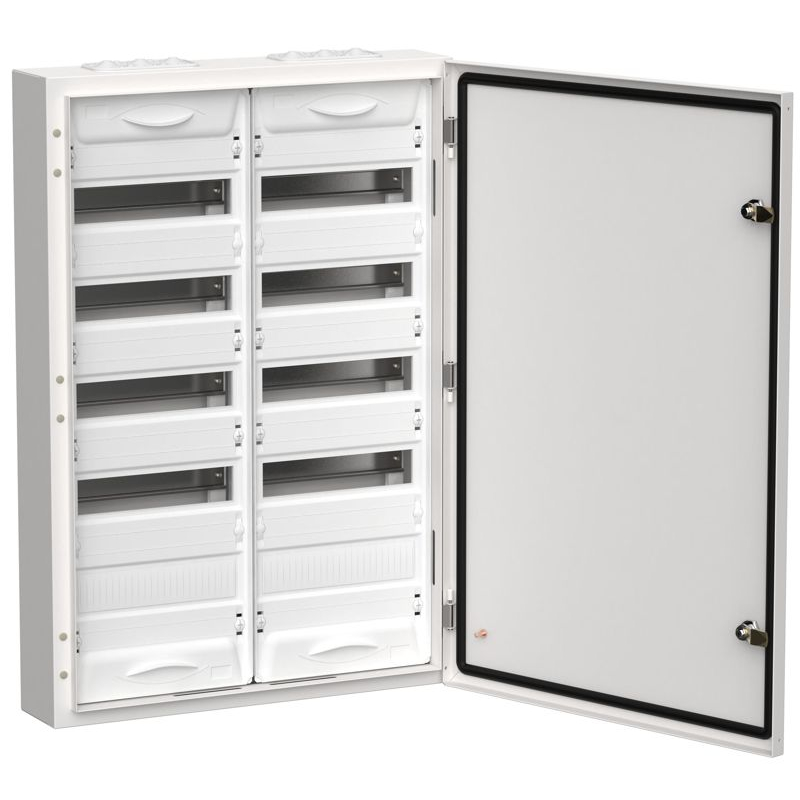 TITAN 5 Корпус металлический ЩРн-120 (2х60) 835х570х140мм IP54 белый (одна дверь) IEK