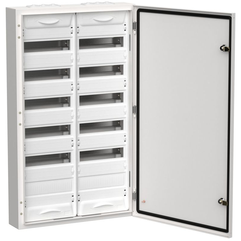 TITAN 5 Корпус металлический ЩРн-144 (2х72) 960х570х140мм IP54 белый (одна дверь) IEK