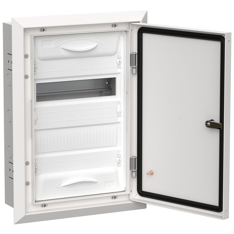 TITAN 5 Корпус металлический ЩРв-24 (1х24) 505х365х130мм IP31 белый (одна дверь) IEK