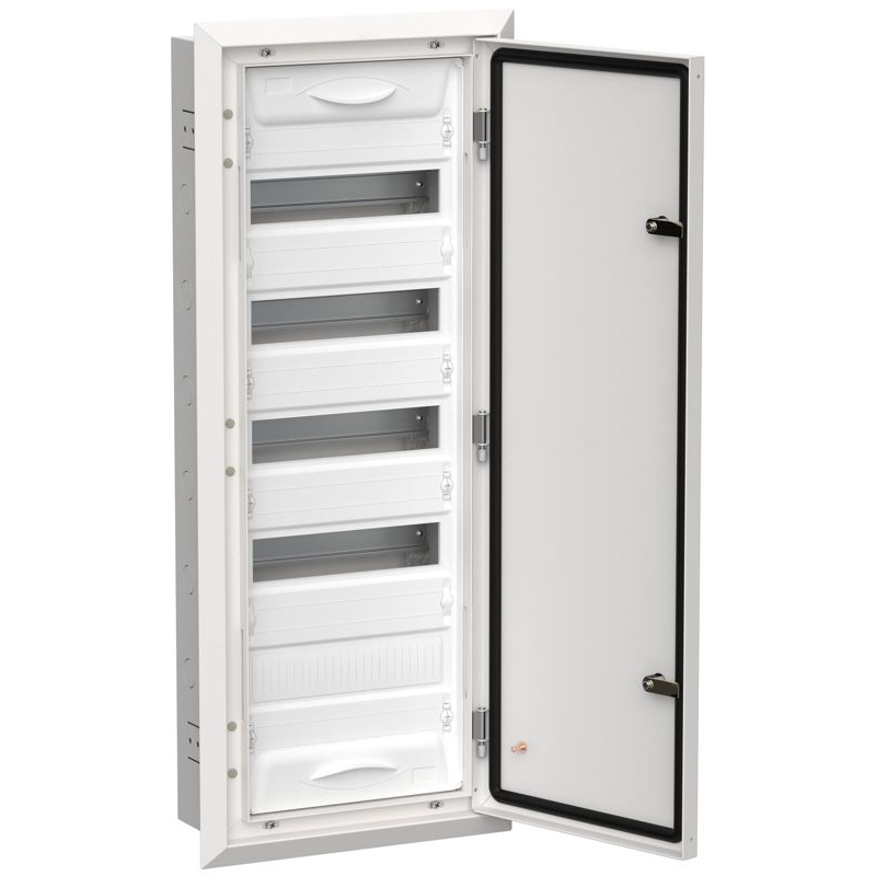 TITAN 5 Корпус металлический ЩРв-60 (1х60) 880х365х130мм IP31 белый (одна дверь) IEK