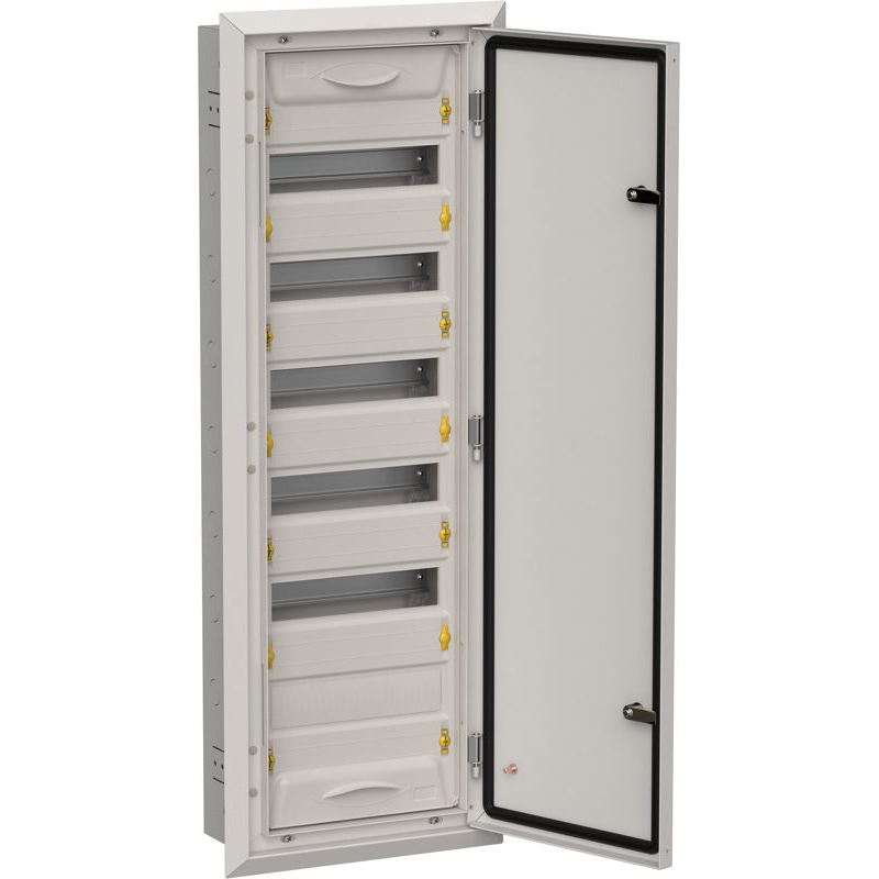 TITAN 5 Корпус металлический ЩРв-72 (1х72) 1005х365х130мм IP31 серый (одна дверь) IEK