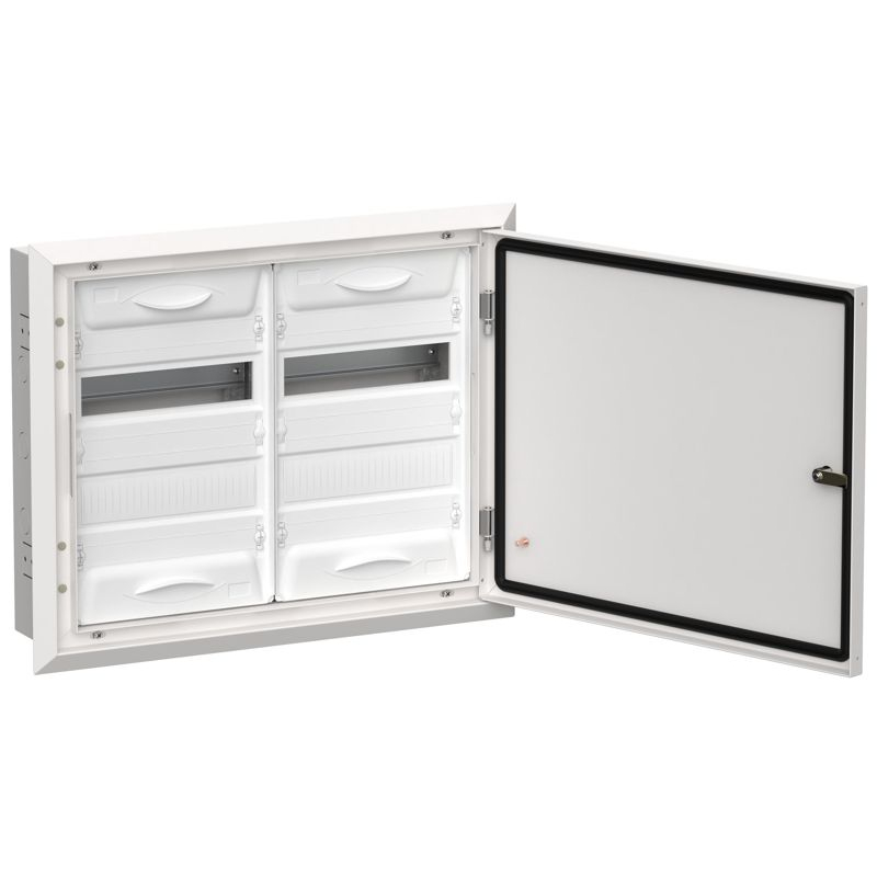 TITAN 5 Корпус металлический ЩРв-48 (2х24) 505х625х130мм IP31 белый (одна дверь) IEK