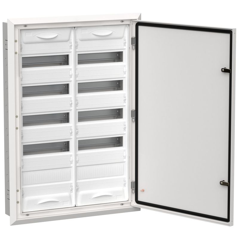 TITAN 5 Корпус металлический ЩРв-120 (2х60) 880х625х130мм IP31 белый (одна дверь) IEK