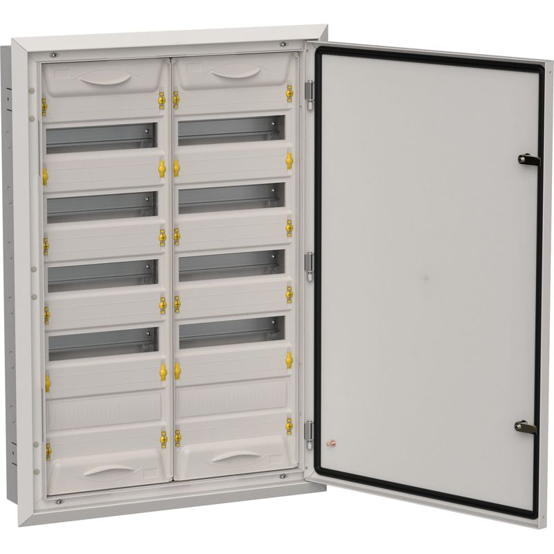 TITAN 5 Корпус металлический ЩРв-120 (2х60) 880х625х130мм IP31 серый (одна дверь) IEK