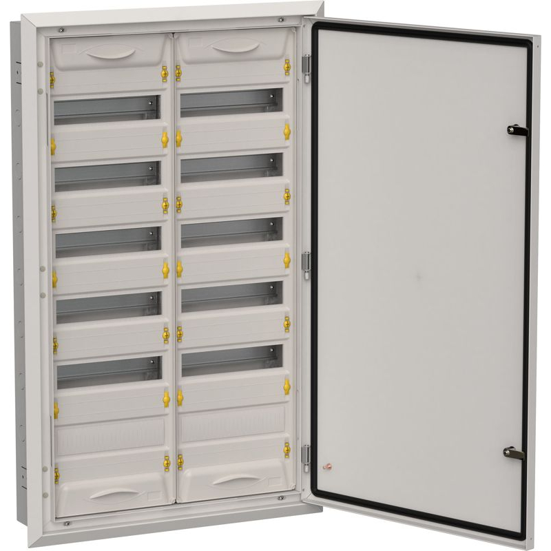 TITAN 5 Корпус металлический ЩРв-144 (2х72) 1005х625х130мм IP31 серый (одна дверь) IEK