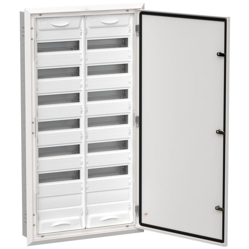 TITAN 5 Корпус металлический ЩРв-168 (2х84) 1130х625х130мм IP31 белый (одна дверь) IEK