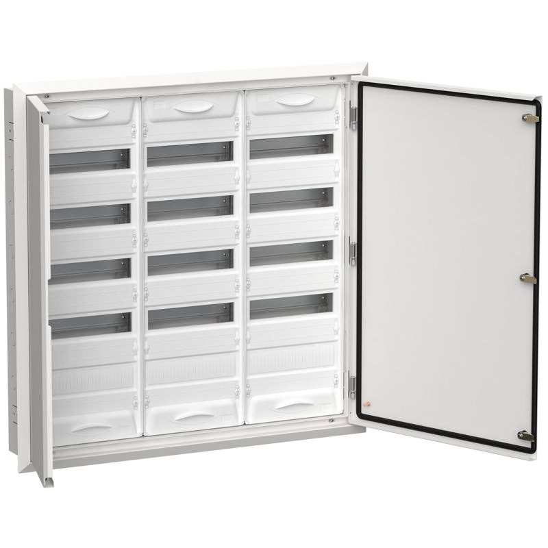 TITAN 5 Корпус металлический ЩРв-180 (3х60) 880х885х130мм IP31 белый (две двери) IEK