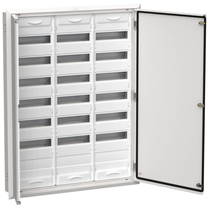 TITAN 5 Корпус металлический ЩРв-252 (3х84) 1130х885х130мм IP31 белый (две двери) IEK