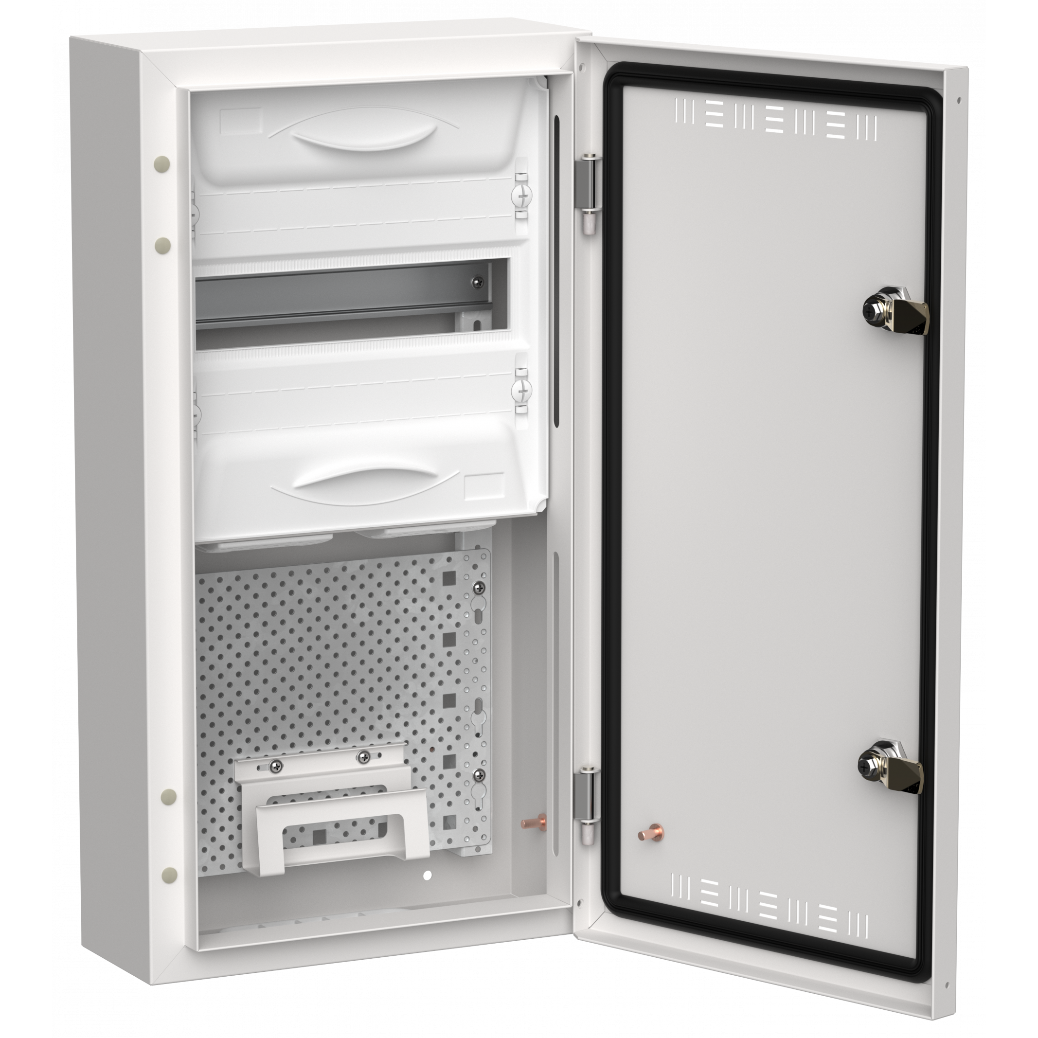 TITAN 5 Корпус комбинированный ЩРн-12 (1х36) 585х310х140мм IP30 белый IEK