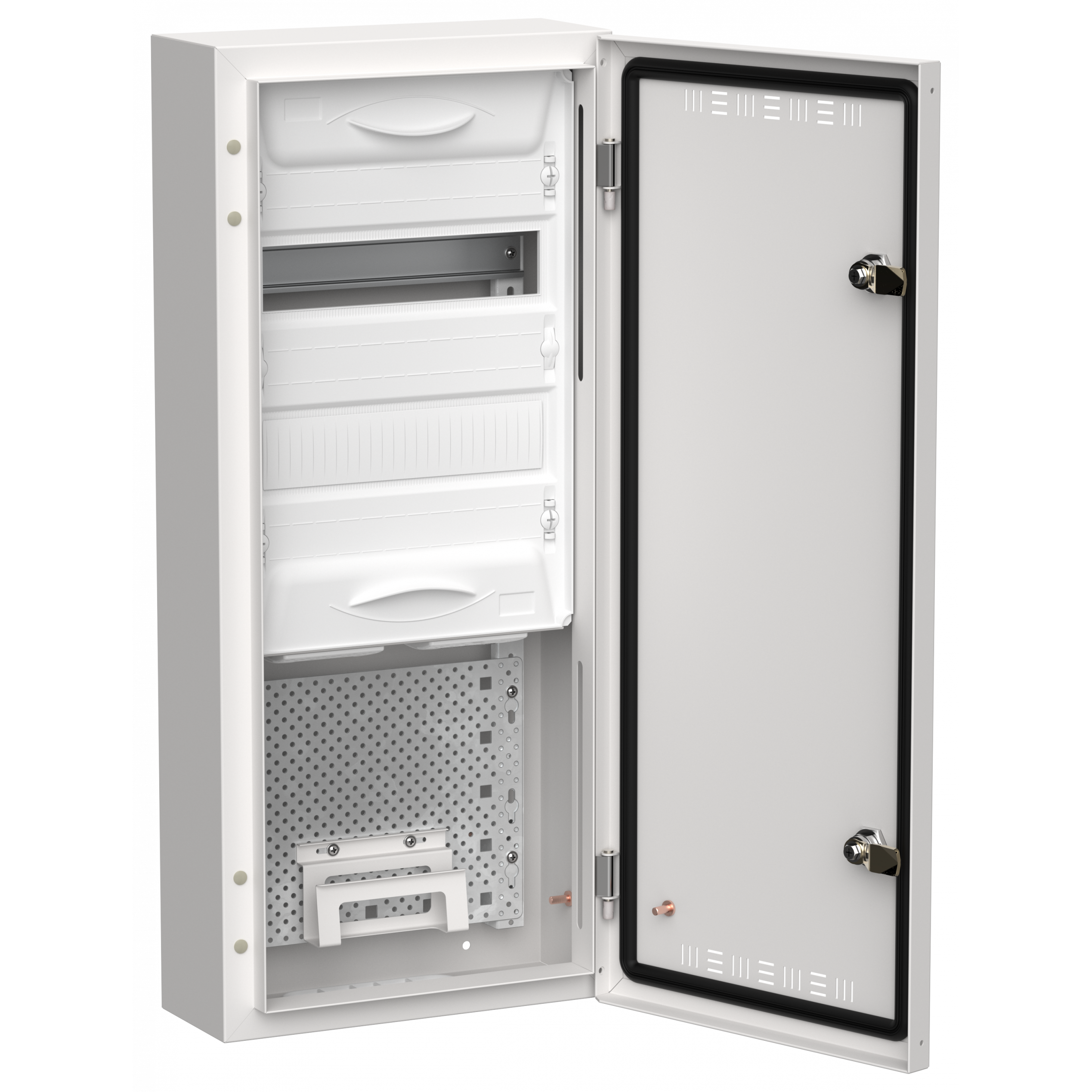 TITAN 5 Корпус комбинированный ЩРн-24 (1х48) 710х310х140мм IP30 белый IEK