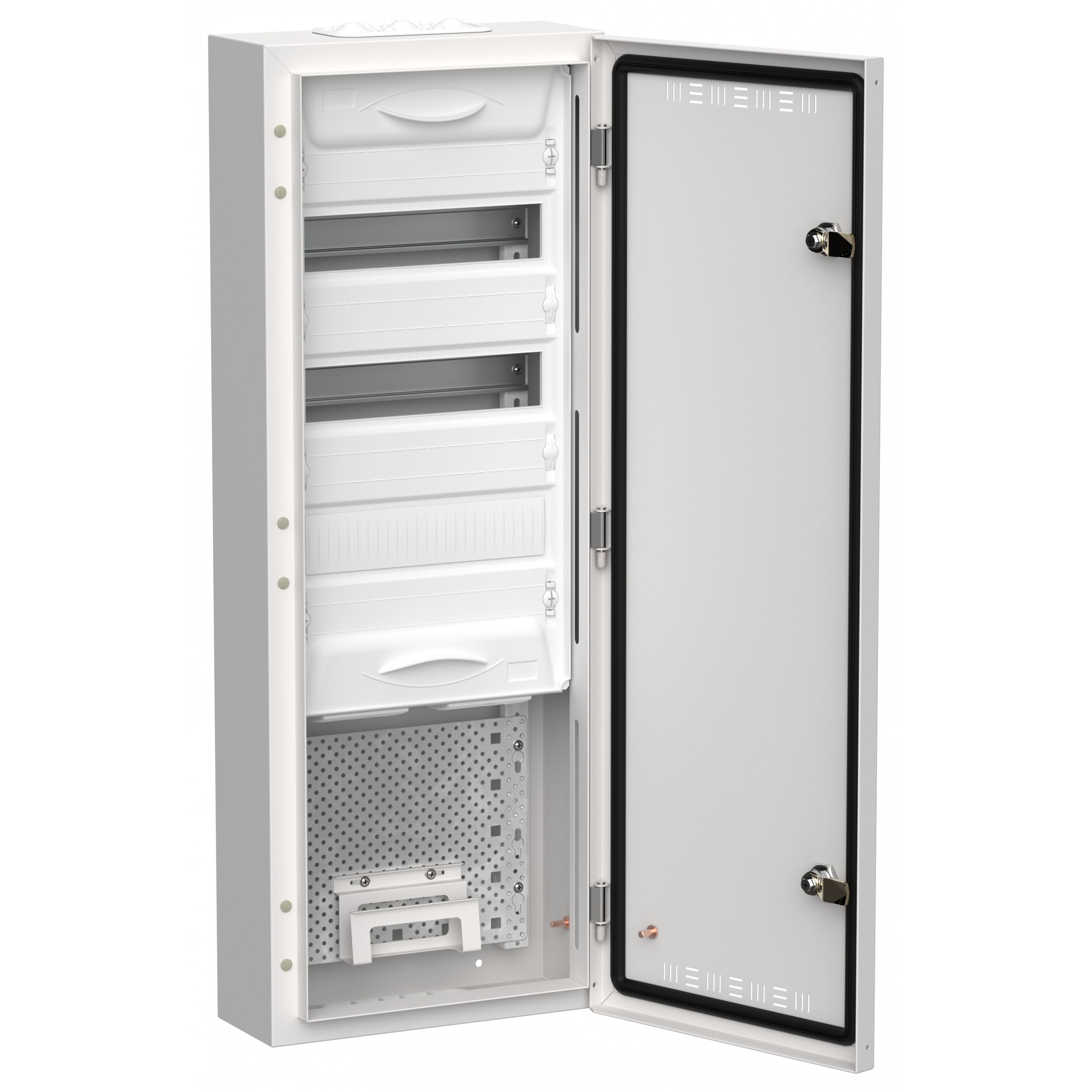 TITAN 5 Корпус комбинированный ЩРн-36 (1х60) 835х310х140мм IP30 белый IEK