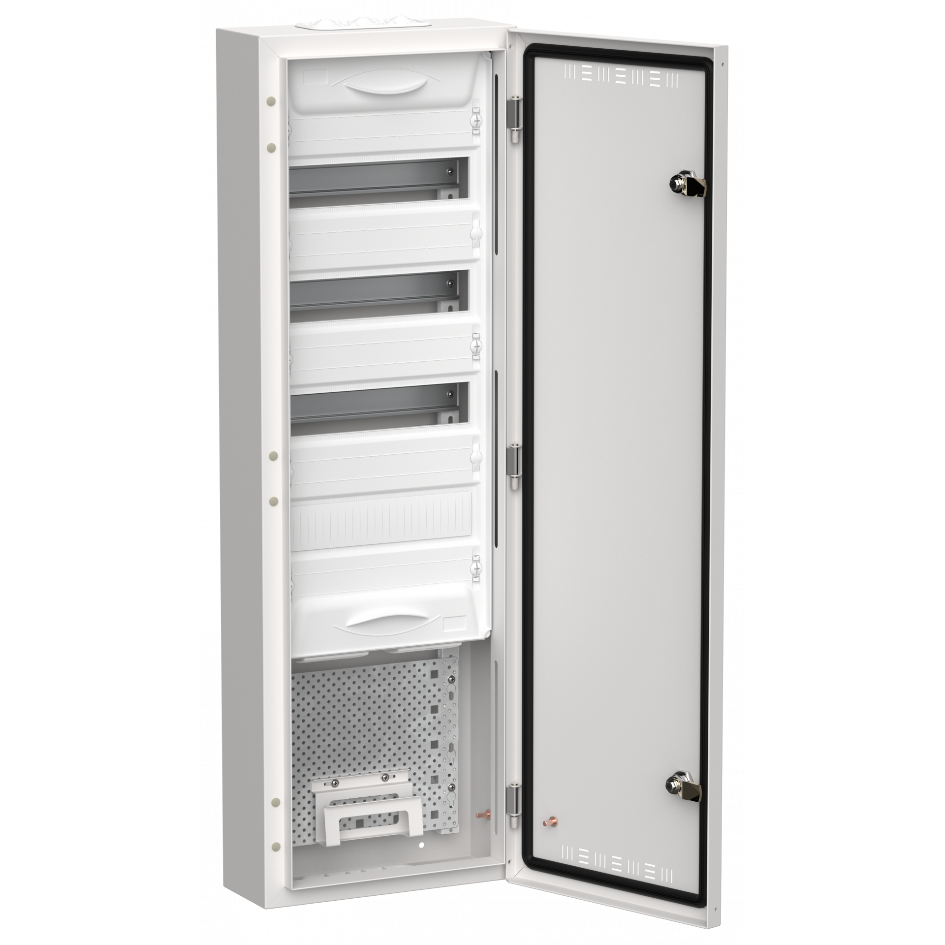 TITAN 5 Корпус комбинированный ЩРн-48 (1х72) 960х310х140мм IP30 белый IEK