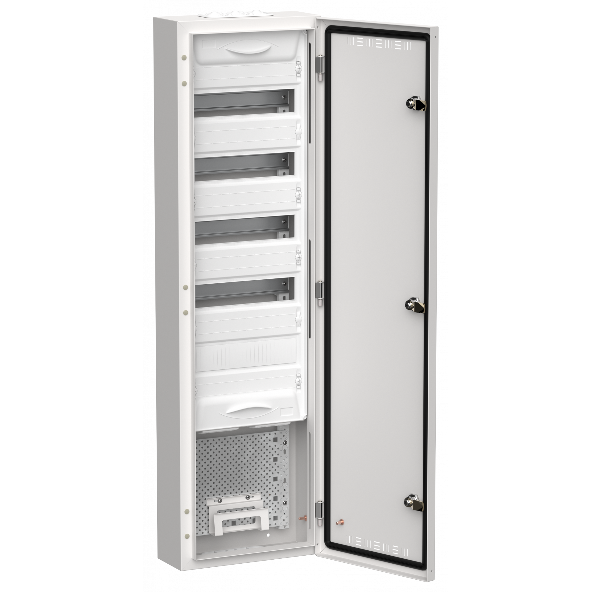 TITAN 5 Корпус комбинированный ЩРн-60 (1х84) 1085х310х140мм IP30 белый IEK
