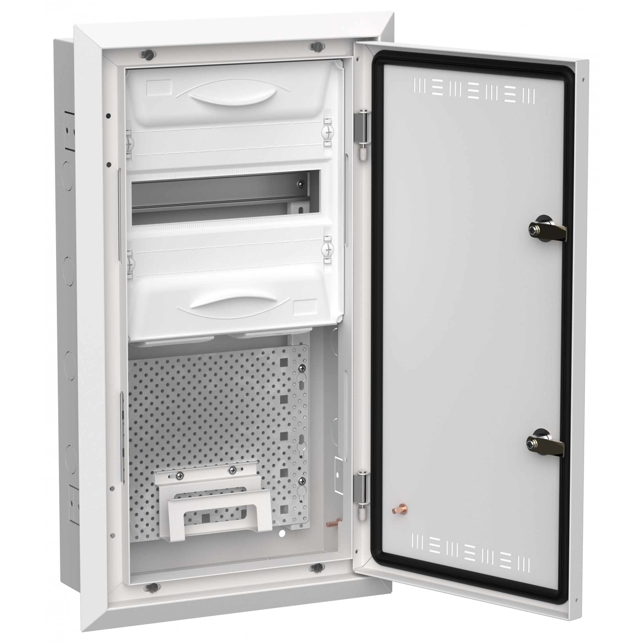 TITAN 5 Корпус комбинированный ЩРв-12 (1х36) 630х365х130мм IP30 белый IEK