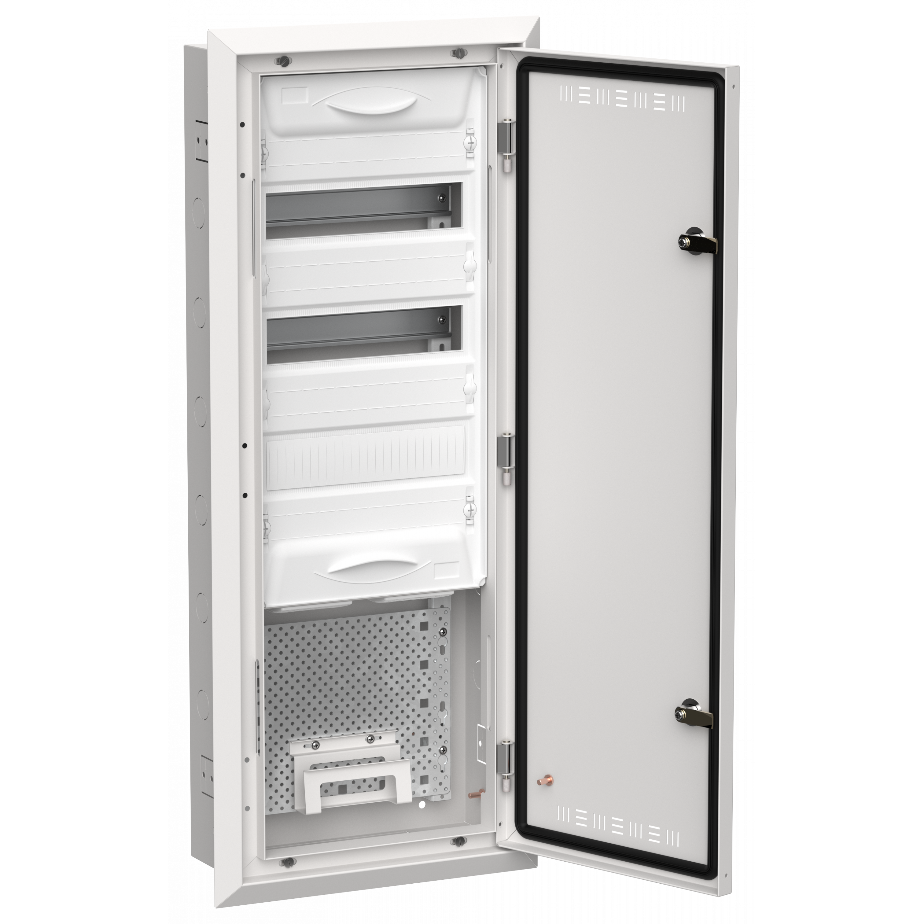 TITAN 5 Корпус комбинированный ЩРв-36 (1х60) 880х365х130мм IP30 белый IEK