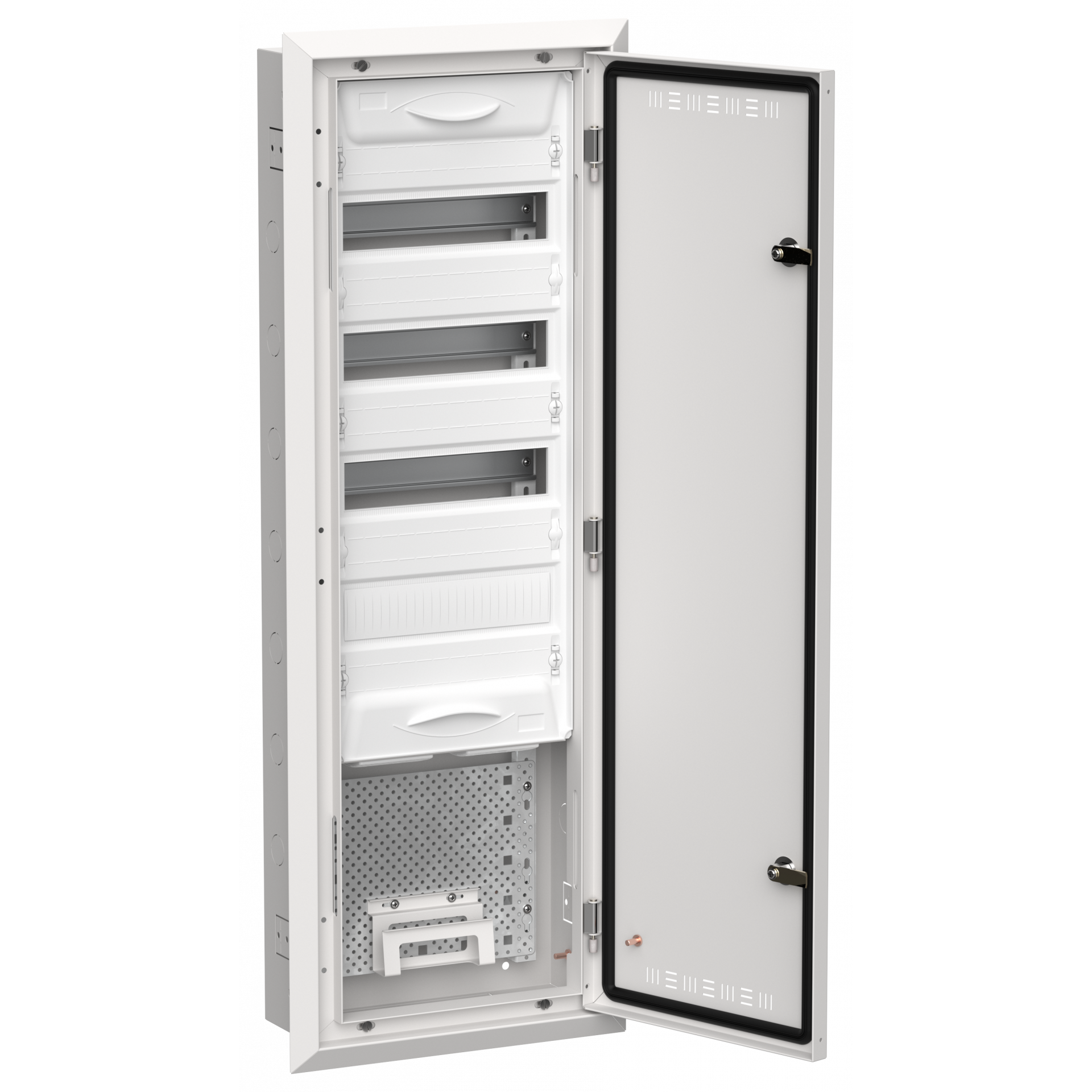 TITAN 5 Корпус комбинированный ЩРв-48 (1х72) 1005х365х130мм IP30 белый IEK