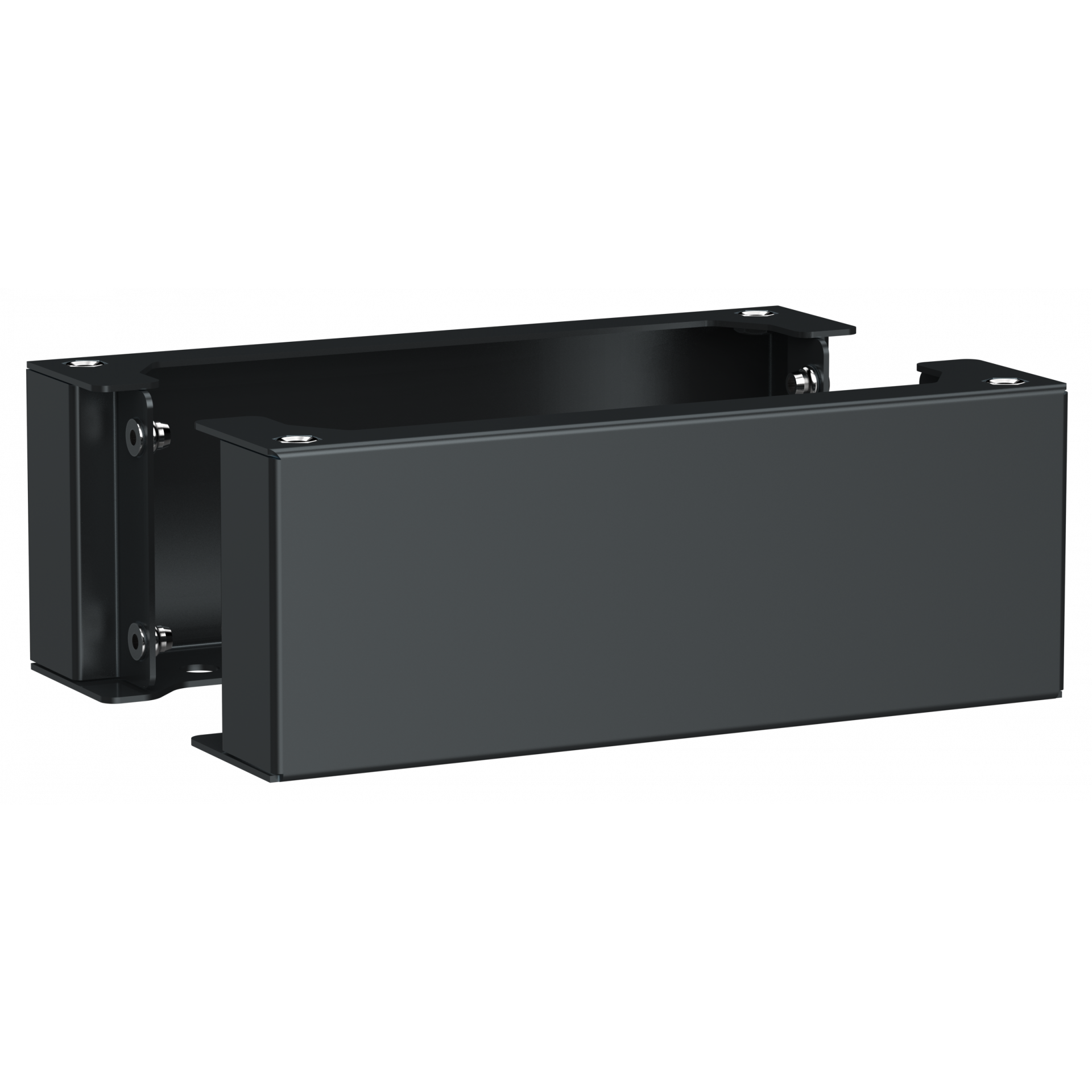 TITAN Панель цоколя ЩМП боковая 100х150мм RAL7021 (2шт/компл) IEK