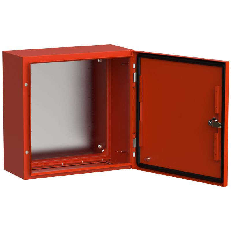 TITAN 5 Корпус металлический ЩМП-40.40.20 УХЛ1 IP66 RAL3020 красный IEK