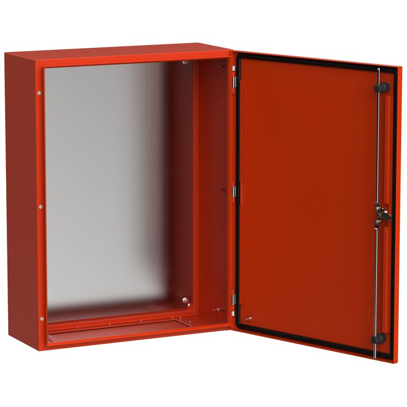 TITAN 5 Корпус металлический ЩМП-80.60.25 УХЛ1 IP66 RAL3020 красный IEK