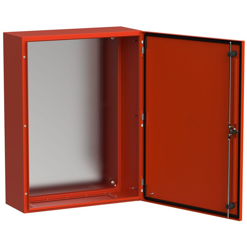 TITAN 5 Корпус металлический ЩМП-80.60.30 УХЛ1 IP66 RAL3020 красный IEK