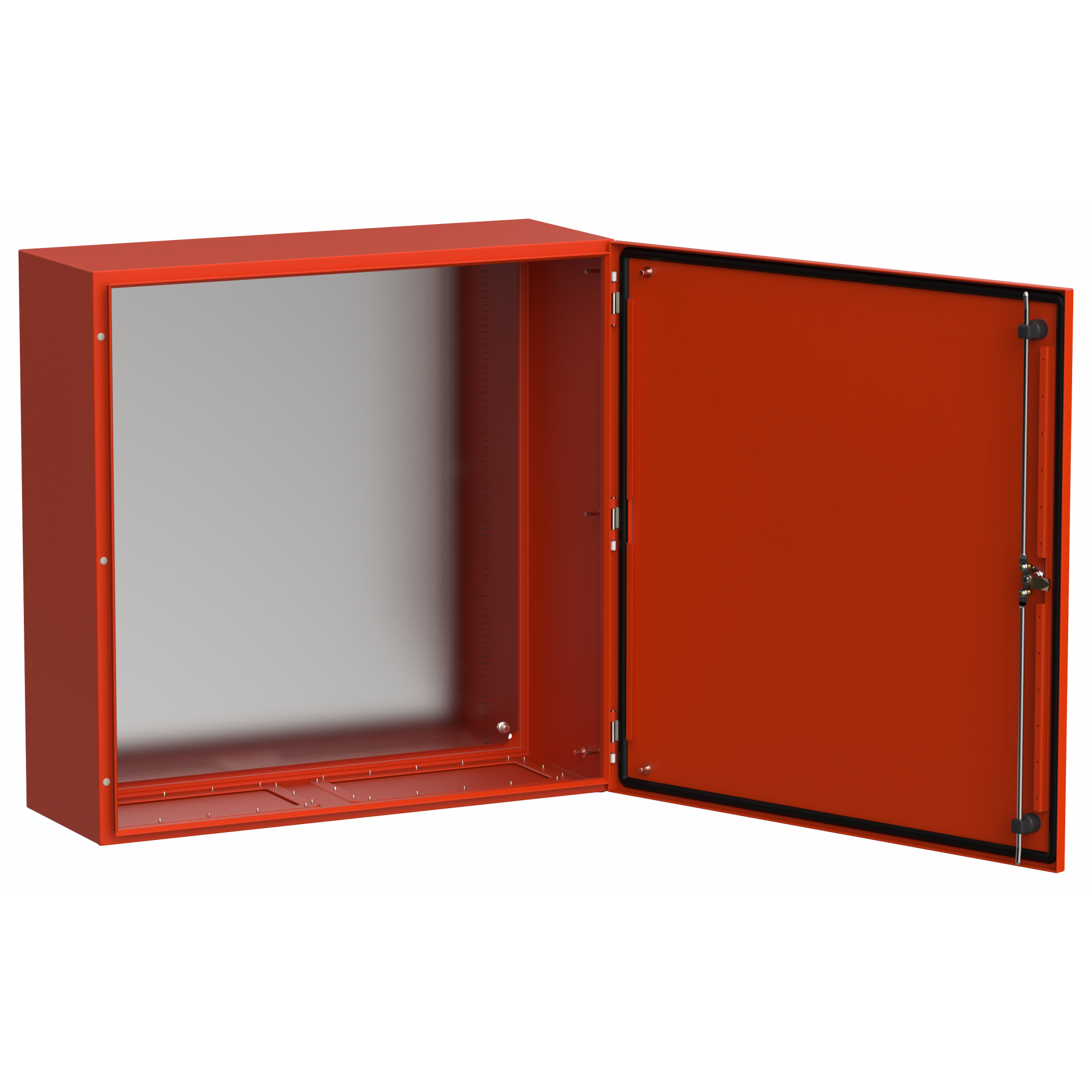 TITAN 5 Корпус металлический ЩМП-80.80.30 УХЛ1 IP66 RAL3020 красный IEK