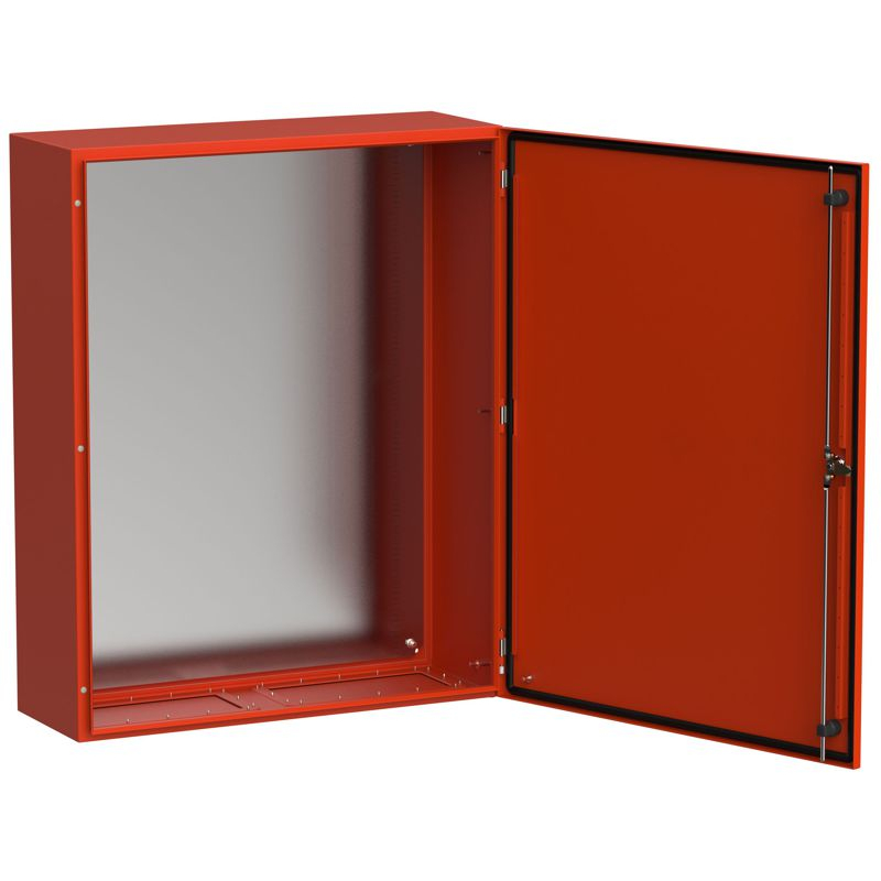 TITAN 5 Корпус металлический ЩМП-100.80.30 УХЛ1 IP66 RAL3020 красный IEK