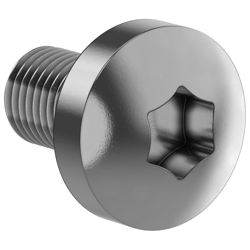 FORMAT Винт М6х10 самонарезающий полукруглая головка шестирадиусный шлиц TORX30 DIN 7500С (500шт/упак) IEK