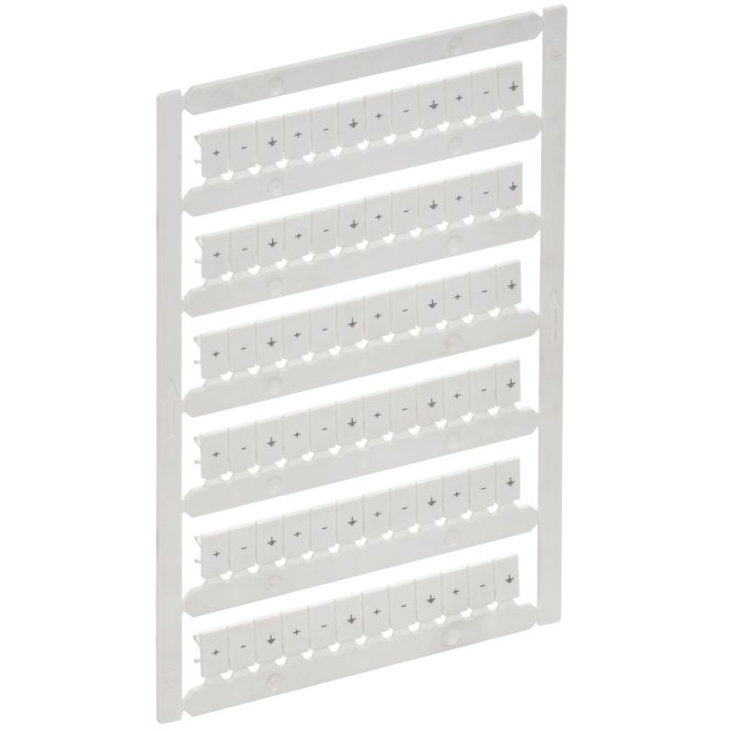 ARMAFIX Маркер для CTS/CP 4мм2 с символами +; -; заземление IEK