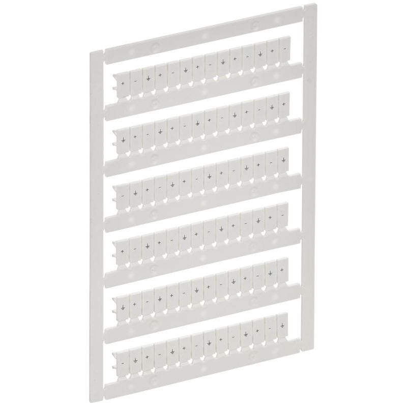 ARMAFIX Маркер для CTS/CP 2,5мм2 с символами +; -; заземление IEK