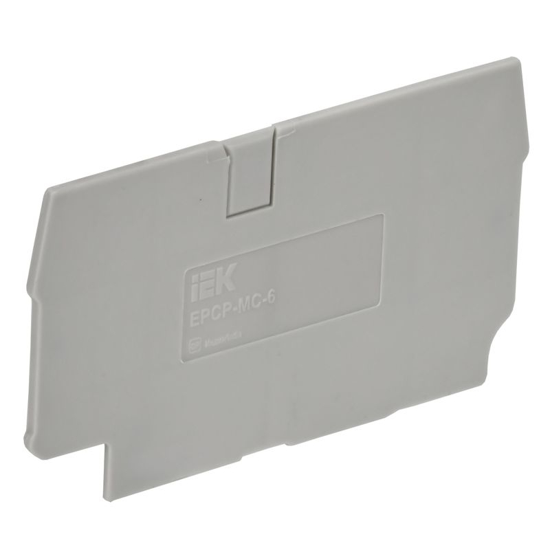 ARMAFIX Заглушка для колодки клеммной CP 10мм2 серая IEK