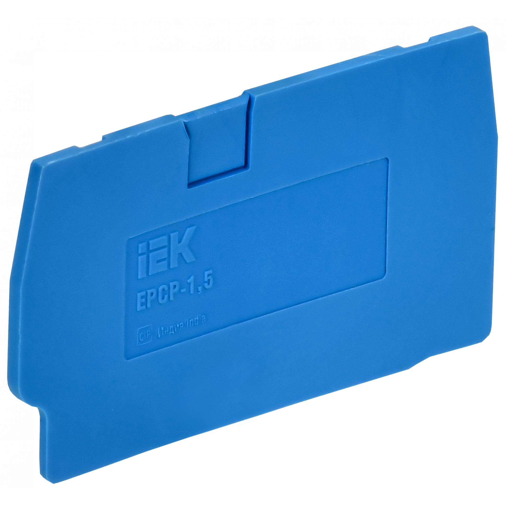 ARMAFIX Заглушка для колодки клеммной CP 1,5мм2 синяя IEK