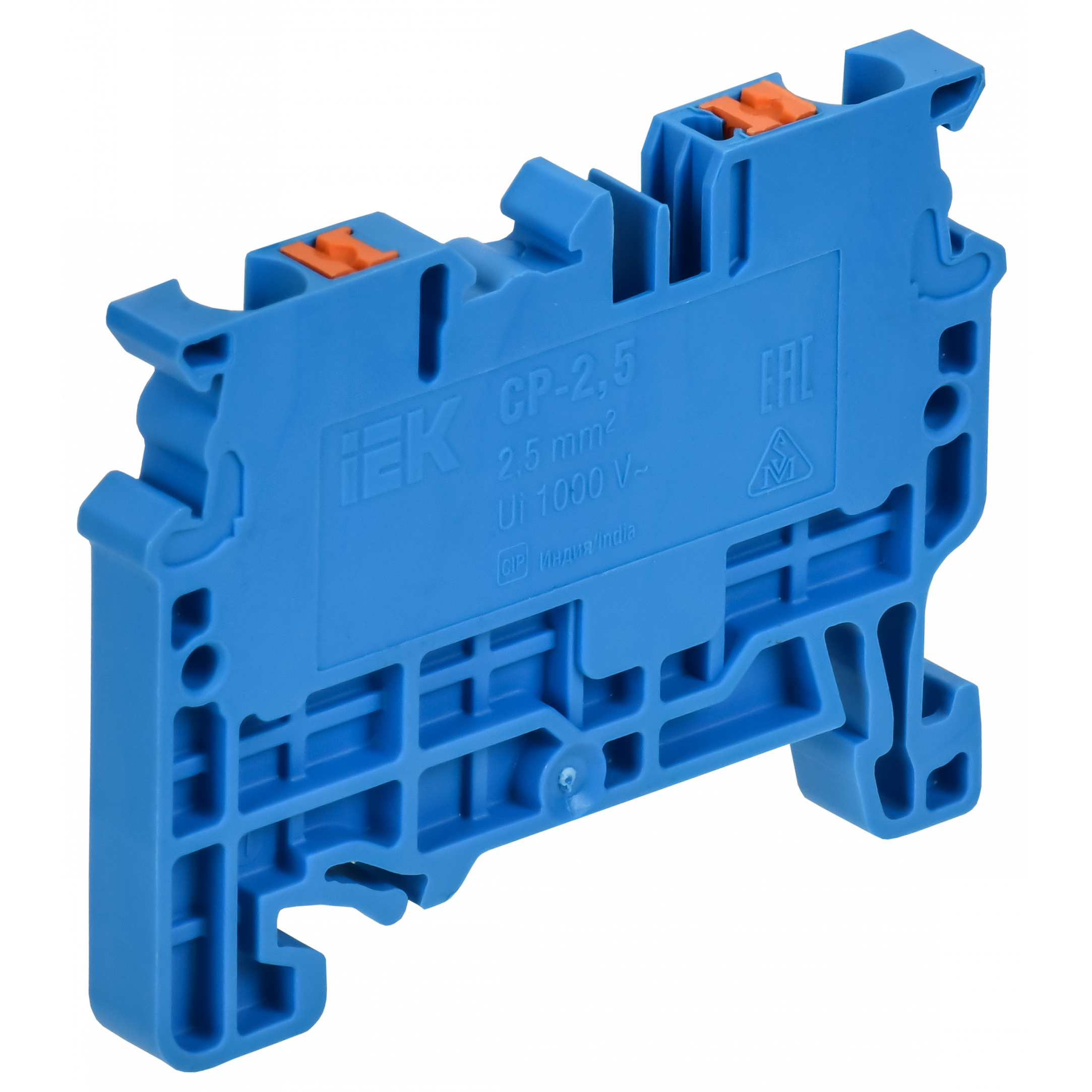 ARMAFIX Клемма пружинная Push In CP 2,5мм2 синяя IEK