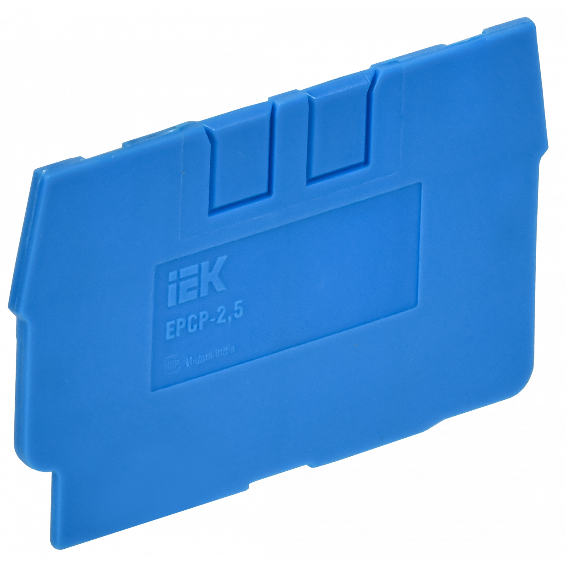 ARMAFIX Заглушка для колодки клеммной CP 2,5мм2 синяя IEK