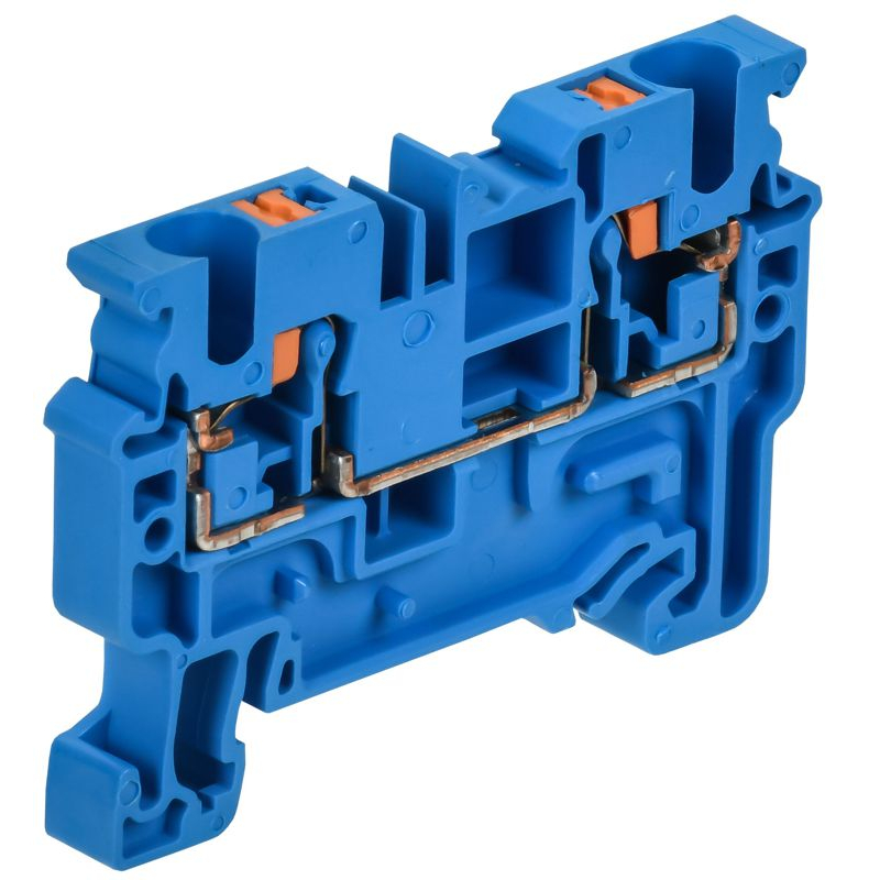 ARMAFIX Клемма пружинная Push In CP 4мм2 синяя IEK