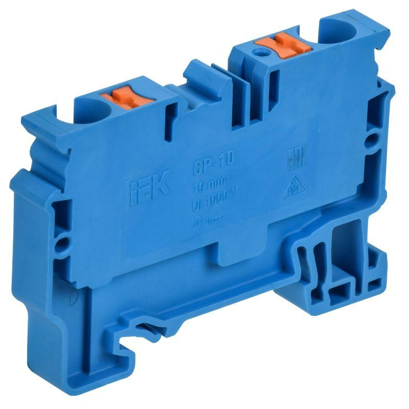 ARMAFIX Клемма пружинная Push In CP 10мм2 синяя IEK