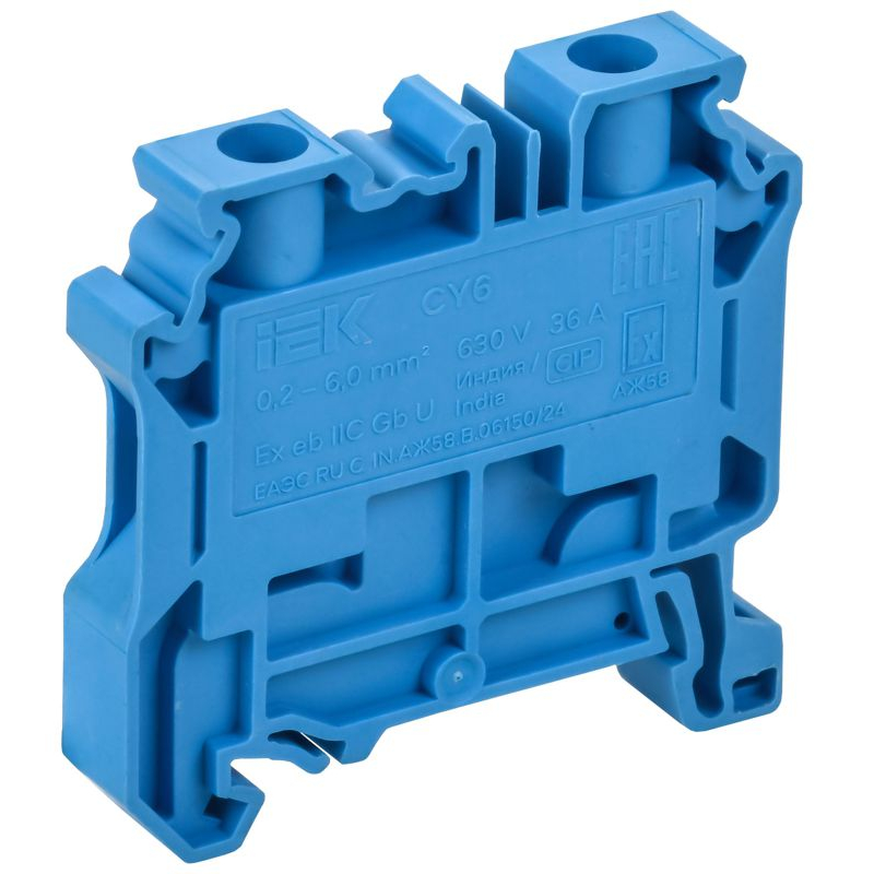 ARMAFIX Клемма винтовая CY6 PE Ex IEK