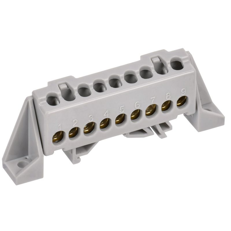 TEKFOR Шина L фаза в комбинированном DIN-изоляторе Стойка 6х9-9-Ср IEK