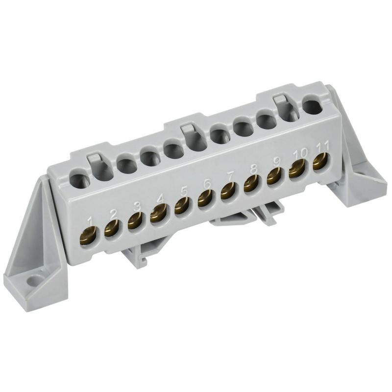 TEKFOR Шина L фаза в комбинированном DIN-изоляторе Стойка 6х9-11-Ср IEK