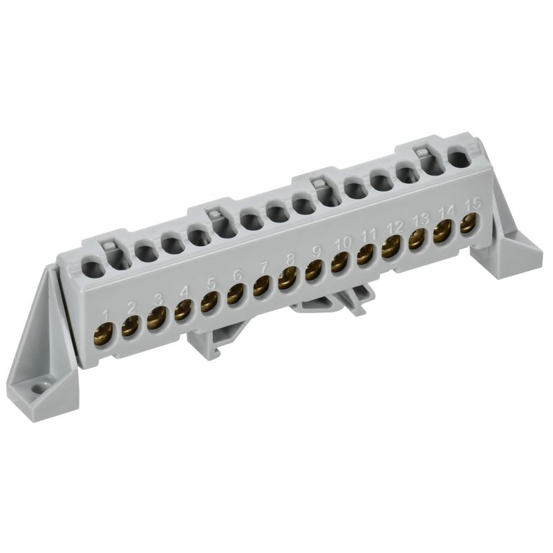 TEKFOR Шина L фаза в комбинированном DIN-изоляторе Стойка 6х9-15-Ср IEK