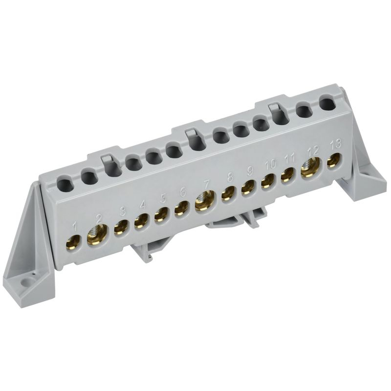 TEKFOR Шина L фаза в комбинированном DIN-изоляторе Стойка 8х12-13-Ср IEK