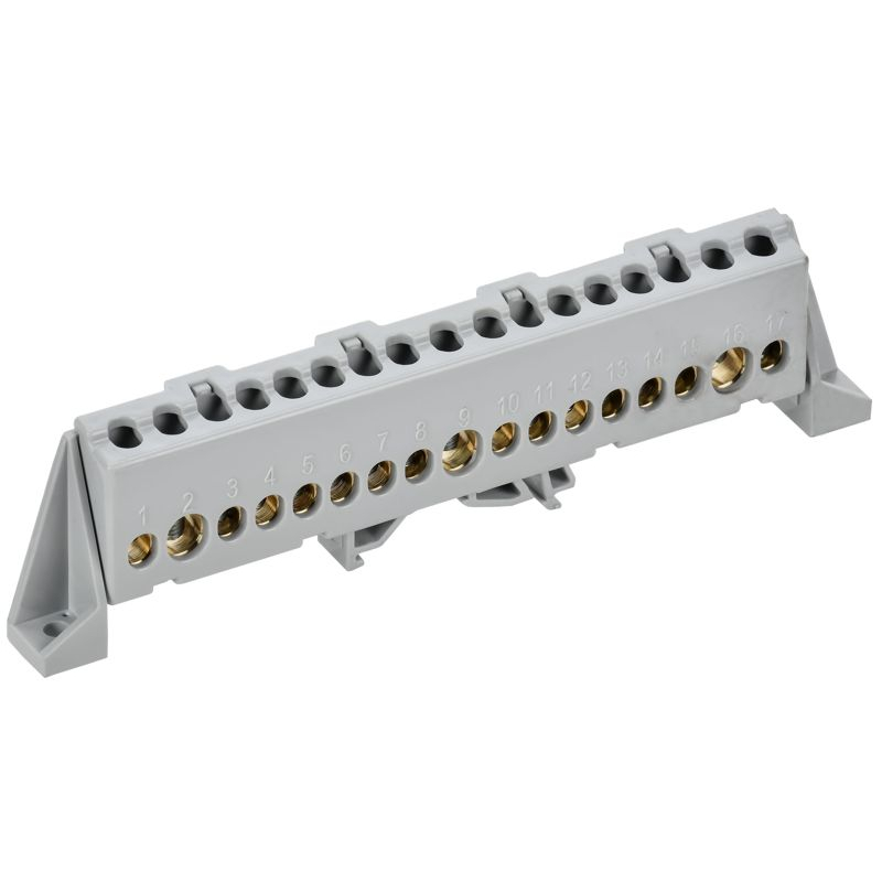 TEKFOR Шина L фаза в комбинированном DIN-изоляторе Стойка 8х12-17-Ср IEK