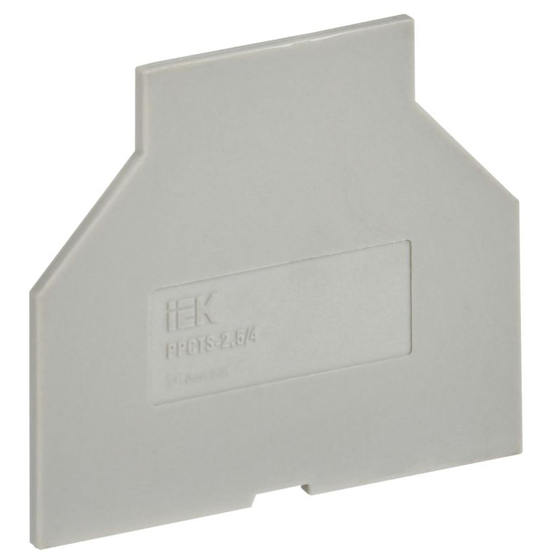 Разделитель для колодки клеммной CTS малый 2,5/4мм2 серый IEK