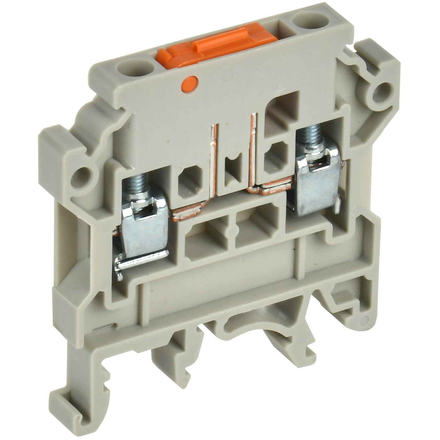 ARMAFIX Клемма винтовая CTS-DT измерит. нож. разм. 4мм2 серая IEK