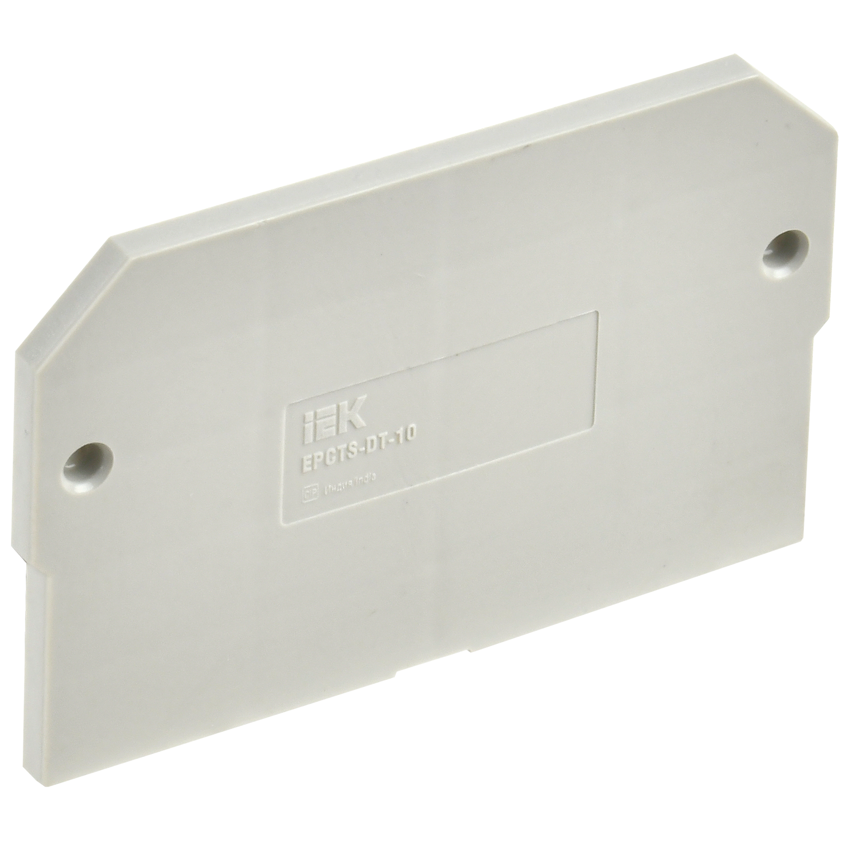 Заглушка для колодки клеммной CTS-DT 10мм2 серая IEK