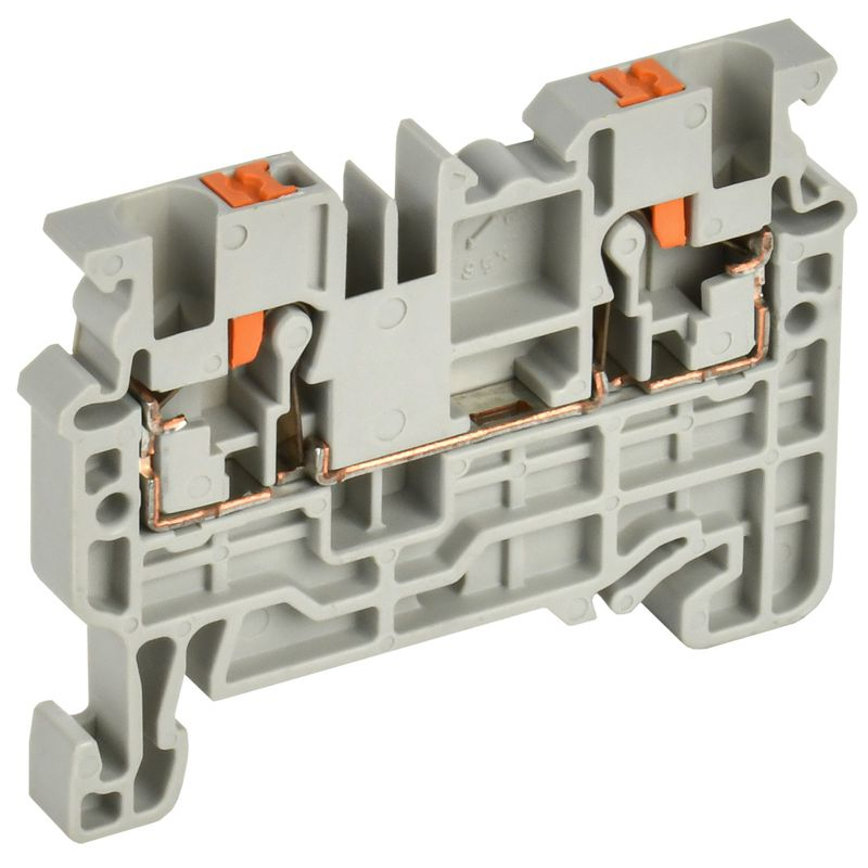 ARMAFIX Клемма пружин. Push-in CP 2,5мм2 серая IEK