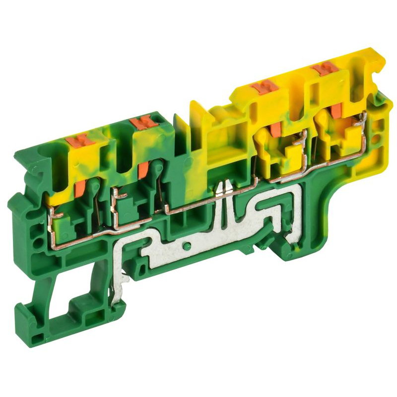 ARMAFIX Клемма пружин. Push-in CP-MC-PEN земля 4 вывода 2,5мм2 IEK