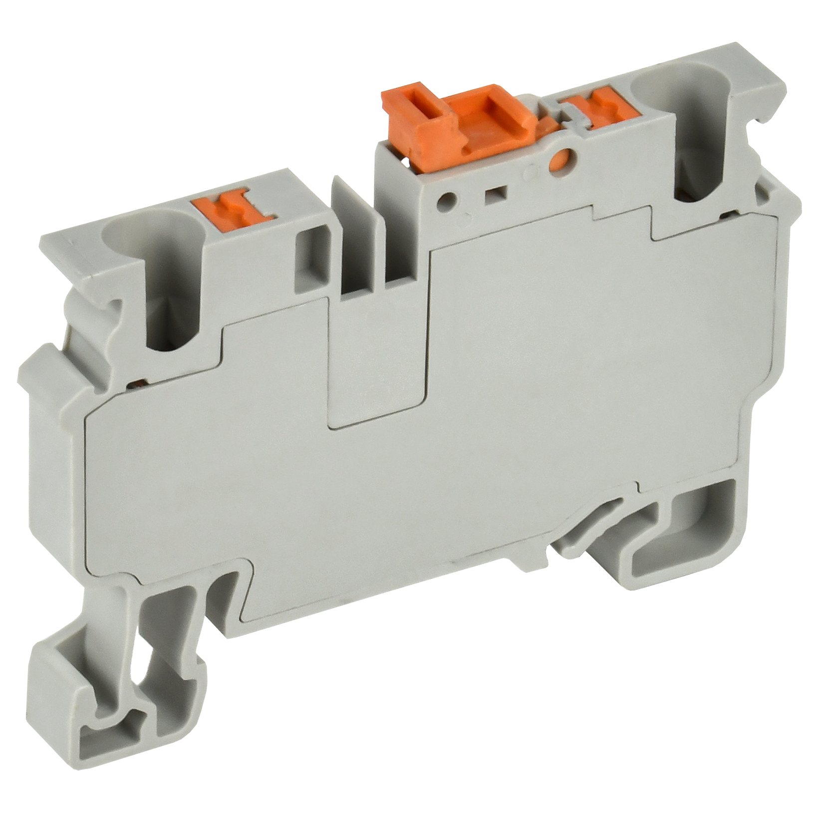 ARMAFIX Клемма пружин. Push-in CP-DT измерит. нож. разм. 4мм2 серая IEK